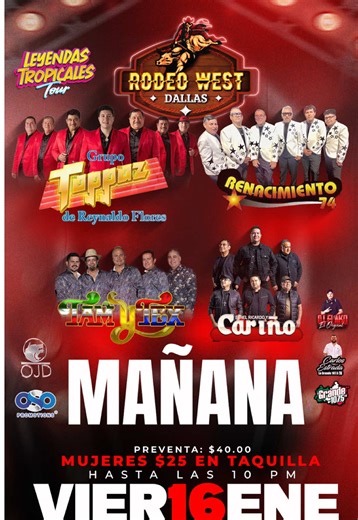 ¿Ya viste la invitación? 👀 Porque mañana viernes la pista se enciende en serio con todo el ritmo y sabor de Grupo Toppaz 🔥🎶 Prepárate pa’ bailar sin parar.