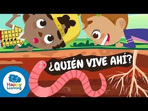 🌱 EARTH'S SOIL: Is it alive? | Educational Videos for PRIMARY School Kids | @HappyLearningES