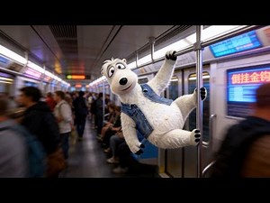 CRAZY BEAR - A crazy day has begun.”. [Official 4K Video] #crazybear #cutebear #music #musicsong