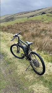 Riding My 1500w 48V Electric Bike In Middle Of Nowhere!!! #fypシ゚ #electricbike #manchester #oldham