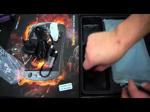 JXD S7800 Rk3188 GamePad 3 Quad Core Android Gaming Tablet Unboxing Review