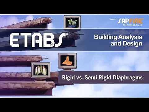 TECH TIPS: Rigid vs. Semi-rigid Diaphragms in ETABS