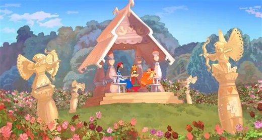 The fact that the big 3 studios in animation rn barely can deliver on representation and body diversity yet a early 2000s russian/ukrainian cartoon did it all in 1 scene and with so much sas
