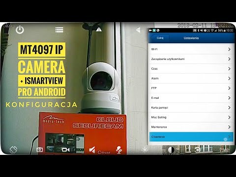 WIFI MT4097 IP camera Configuration settings + iSmartView Pro application