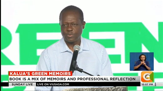 Kalua’s Green Memoirs Eco-preneur Isaac Kalua launches new book Book titled Green for Life Book is a mix of memoirs and professional reflection Kalua is the founder of Green Africa Foundation #CitizenSundayLive | Citizen TV Kenya