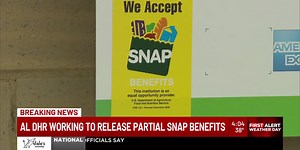 Alabama DHR working to release partial SNAP benefits