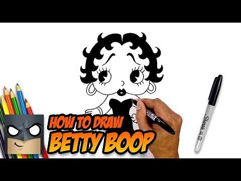 How to Draw Betty Boop | Step-by-Step Tutorial
