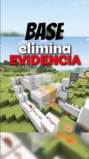 This secret Minecraft base DELETES ITSELF!