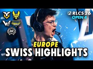 *Highlights* Zen is PEAKING!? | Swiss Group A RLCS 2026 Highlights | Europe Paris Open 4
