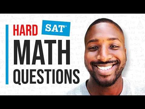 Solving 20 of the hardest questions from the March SAT