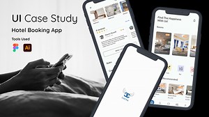Hotel Booking App UI Case Study - Archana Devi