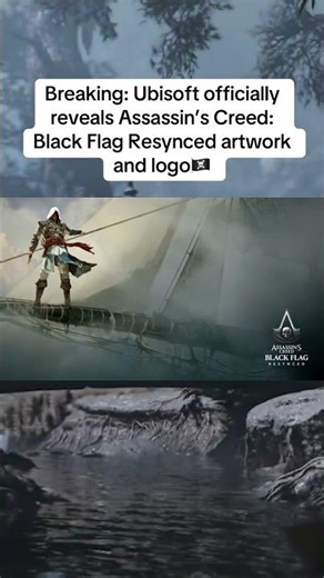 Ubisoft officially reveals Assassin’s Creed: Black Flag Resynced artwork and logo