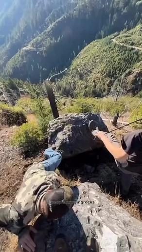 Big rock, 8/10 | People Throwing Rocks