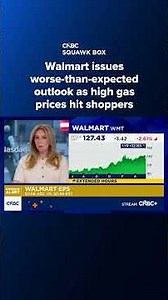 Walmart issues worse-than-expected outlook as high gas prices hit shoppers