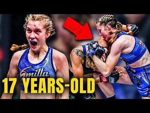 17-Year-Old Muay Thai PRODIGY Smilla Sundell's INSANE Debut 😱😳🤯