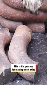 6.3K views · 11 reactions | The process of forging truck axles | Hungry Panda | Facebook
