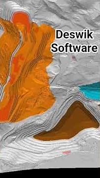 In real mining operations, haulage doesn't happen in a straight line. #deswik #animation #geology