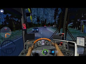 Bus simulator : ultimate ||Driving in mountains 🛣️ luxurious experience || Drive with Crazy