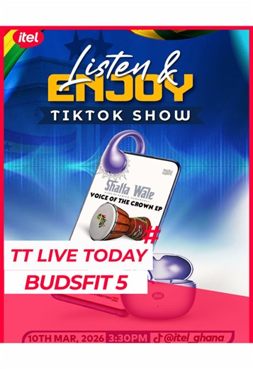 Buds Fit 5 on deck 🔥 Clear sound, clean vibes… we going LIVE today! 🎧✨ Tap in and feel the difference. #BudsFit5 #LiveToday #TechDrop #SoundOn #WirelessVibes
