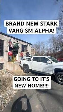 BRAND NEW STARK VARG ALPHA SM GOING TO IT’S NEW HOME! CALL OR TEXT JR. TO GET YOURS (860) 471-0192