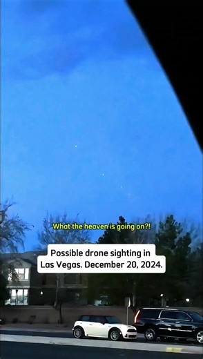 Unknown Drone Sighting Over Las Vegas in 2024