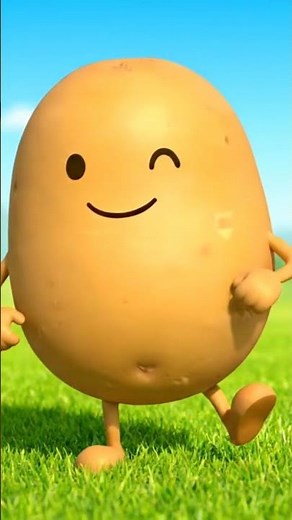 The Happiest Potato Ever! 🥔💃#shorts