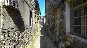 Ancient dwellings in Heyang Village, Lishui City, Zhejiang Province, China, were built in 933 AD and are a key national cultural relic protection unit.