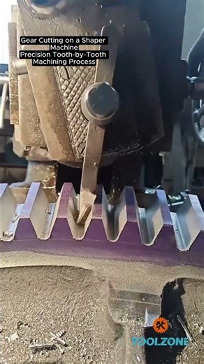 Gear Cutting on Shaper Machine | Precision Tooth-by-Tooth Machining