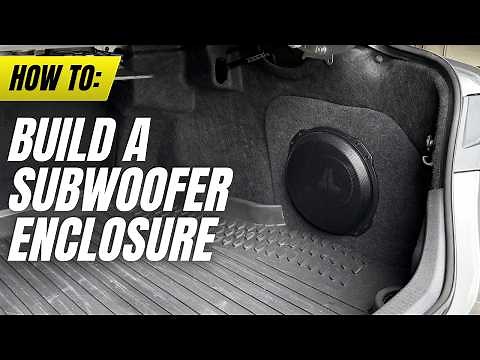How to Build a Fiberglass Subwoofer Enclosure #caraudio #subwoofer #soundsystem