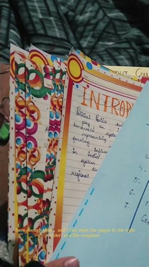 late night grind! completing my pol sci file 👀✨#voiceover #part1 #polscience #filework #viralshorts