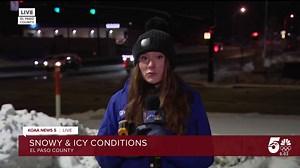 First Alert5 Team goes live in the field to track snowy conditions across southern Colorado