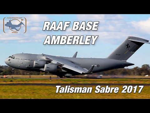 Unreal footage of aircraft movements at RAAF Base Amberley