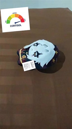 Pierrot high cortisol from doing math and low cortisol from not doing math yoo #pierrotthefreakcircus #pierrotplushie #thefreakcircus #lowcortisol #highcortisol