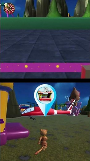 Halloween Cat Theme Park Game 👍 Big Fun Gameplay 👍 #Shorts