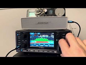 The diminishing but still wonderful sounds of Christmas Eve on longwave, copied with the IC-R8600