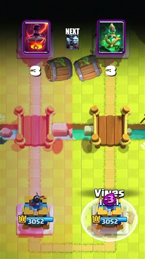 Void X Vines on defense. #clashroyale #supercell #games #viral