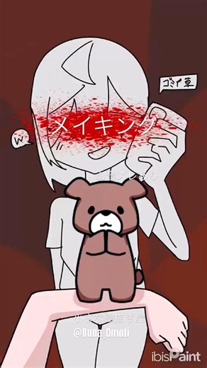 🧸メイキング #小さなショート動画 #イラスト #イラストメイキング