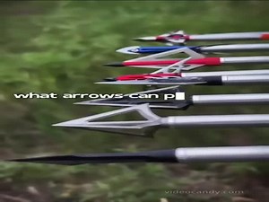 Different Types Of Arrows  (VIDEO)