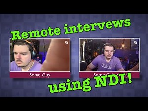 How to record remote interviews using Skype and NDI!