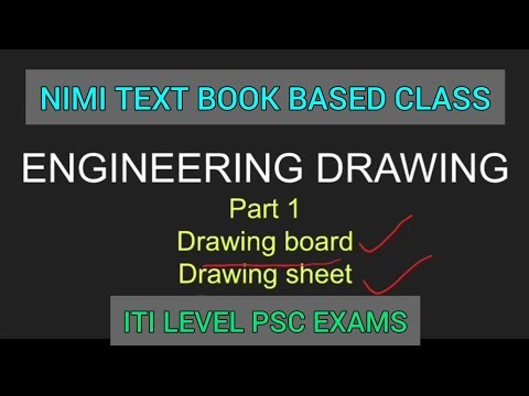 ITI level NIMI text based class DRAUGHTSMAN CIVIL Engineering drawing Kerala technical psc
