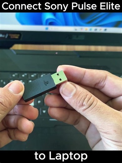 Pair Sony Pulse Elite with Laptop