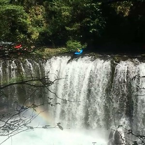 I've seen some wild tricks thrown at Spirit but this was pretty monumental. Galen Volckhausen sent it next level today. Dagger Kayaks #ldub #ldubrave #littlewhite #raceweekend #spiritfalls #freestylekayaking #nextlevel #kidsgotballs #sending #mandalo | Todd Wells