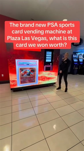 Would you buy a PSA slab for $100 from this machine?