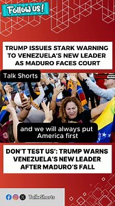 Donald Trump delivers a sharp warning ??? | Talk Shorts