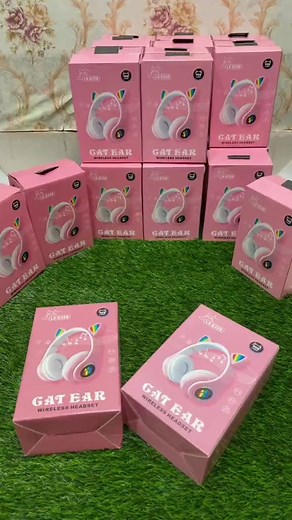 44K views · 310 reactions | RGB Bluetooth Cat Headphon  মডেল -...