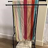 Amazon.com: Apsvwys Towel Racks for Bathroom, 42" H 3-Tier Durable White Reinforced Alloy Stand with Wheels and Basket, Free Standing Towel Rack, Multi-Use Blanket Rack for Indoor/Outdoor Bathroom Display : Home & Kitchen