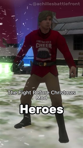 Star Wars Christmas Units - The Fight Before Christmas Mod #starwars #battlefront2 #shorts