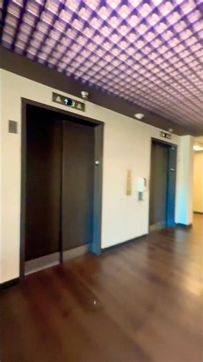 I went up one Thyssenkrupp elevator and came down the other | Medical Building, Arcadia, California