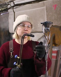 Woman blacksmith creates functional art, breaking boundaries. | Indonesia Raya