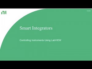 Controlling Instruments Using LabVIEW
